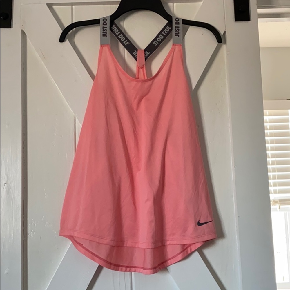 Nike pink tank